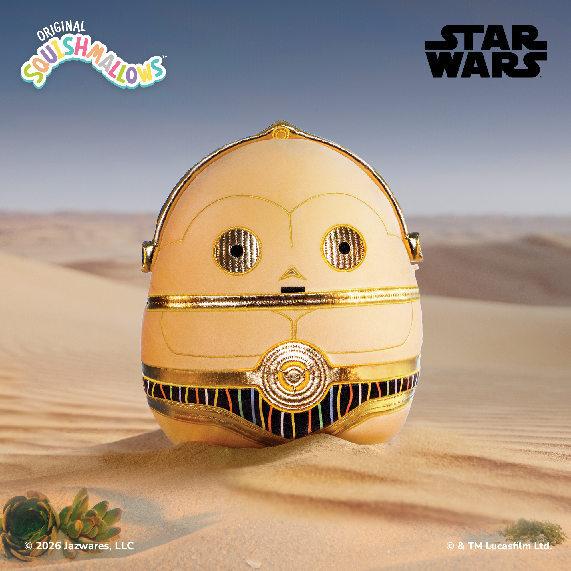 STAR WARS™ Squishmallows C-3PO and Grogu Bundle - Image 3