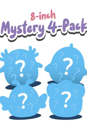 8-Inch Mystery Plush 4 Pack
