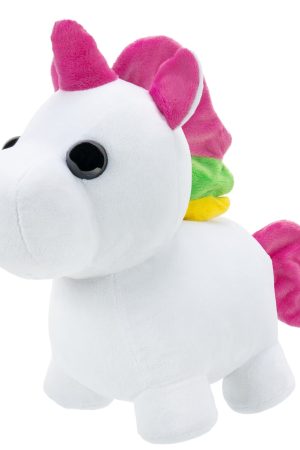 Adopt Me! Neon Unicorn Light-Up Plush