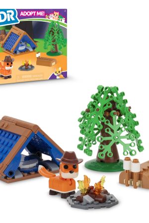 Adopt Me Red Fox & Campsite Building Set