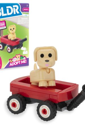 Adopt Me Dog & Red Wagon Stroller Building Set