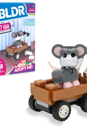 Adopt Me Mouse & Crate Stroller Building Set