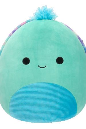 12-Inch Cascade the Teal Turtle with Tie-Dye Shell