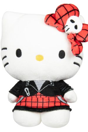 Hello Kitty and Friends Series 2 - Hello Kitty 8-Inch Red Punks Plush