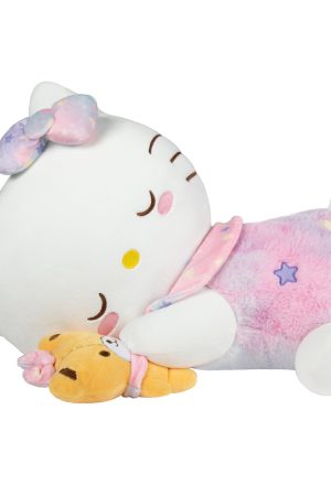 Hello Kitty and Friends 18-Inch Sleeping Plush - Hello Kitty with Bestie Accessory