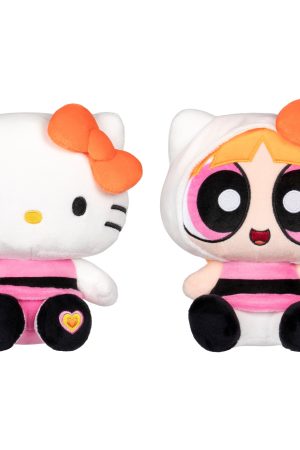 Hello Kitty and Friends X Powerpuff Girls 8-Inch Plush 2-Pack