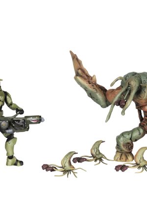 Halo Action Figure Pack - Master Chief vs. Flood