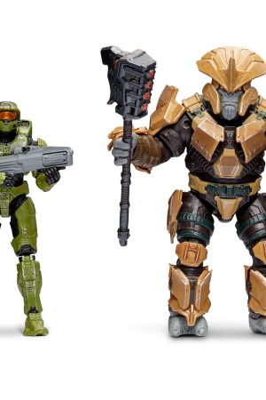 Halo Two Figure Pack - Master Chief vs. Brute Chieftain
