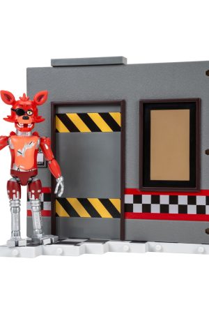 Five Nights at Freddy's Classic Foxy Office Set - 5-Inch Articulated Figure