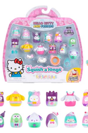 Squish-a-longs Hello Kitty and Friends Dreamland 12-Pack