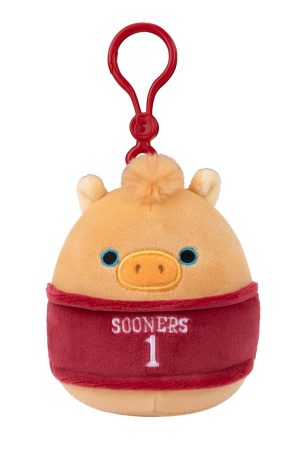University of Oklahoma 3.5-Inch Boomer Plush Clip