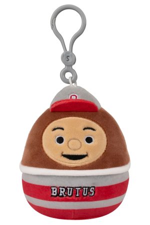 Ohio State 3.5-Inch Brutus Plush Clip