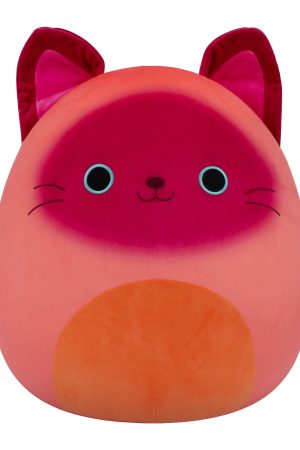 20-Inch Madisun the Orange and Maroon Siamese Cat