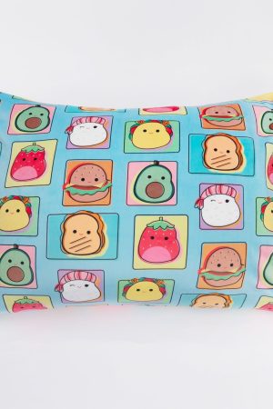 Total Foodies Teal SquishPillow Pillowcase (Standard)