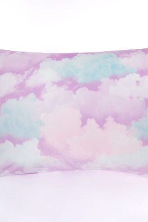 Cotton Candy Skies Purple SquishPillow Pillowcase (Standard)