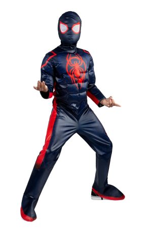 MARVEL Miles Morales Youth Boy Qualux Costume