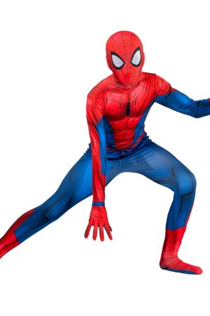 MARVEL Spider-Man Official Youth Deluxe Zentai Costume