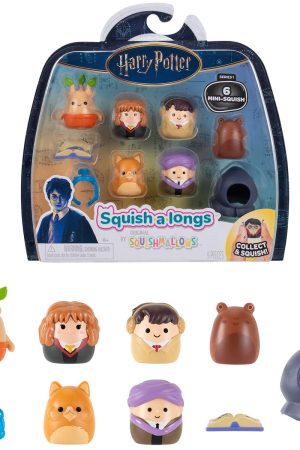 Squish-a-longs Harry Potter Mini-Squish and Accessory 6-Pack Style 1