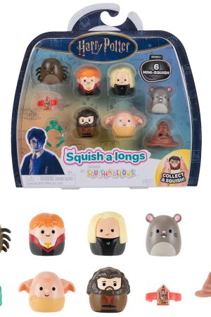 Squish-a-longs Harry Potter Mini-Squish and Accessory 6-Pack Style 2