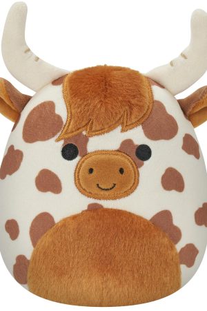 Alonzo the Brown Spotted Highland Cow