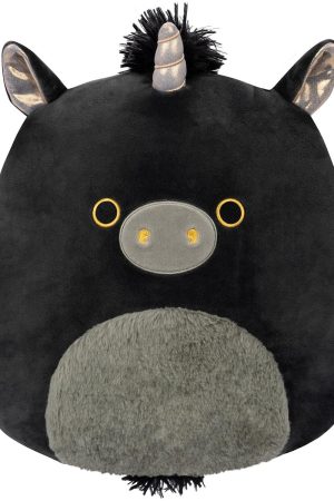 12-Inch Nicolita the Black and Gold Unicorn