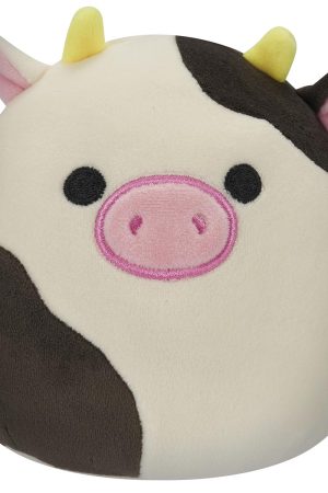 5-Inch Connor the Black and White Cow