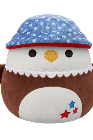 5-Inch Edward the Bald Eagle with Bucket Hat