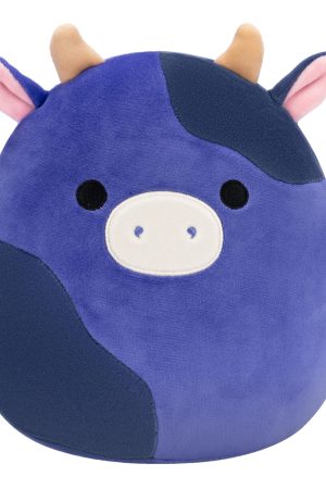 8-Inch Ingred the Purple and Black Spotted Cow