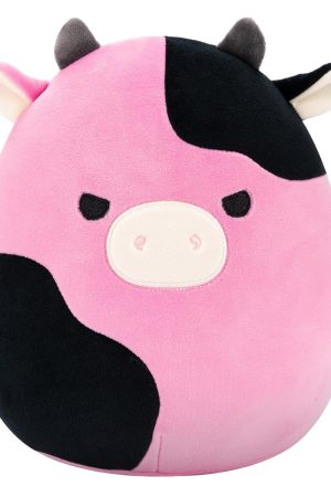 8-Inch Pollyanna the Black and Pink Cow