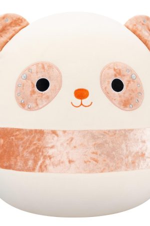 14-Inch Bee the Peach Velvet Panda