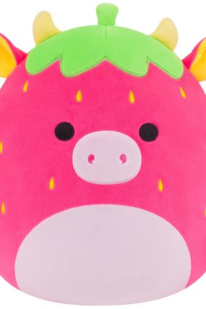 12-Inch Cleary the Hot Pink Strawberry Cow
