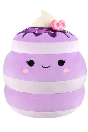 12-Inch Select Series Una the Ube Pancakes with Pink Pretzel