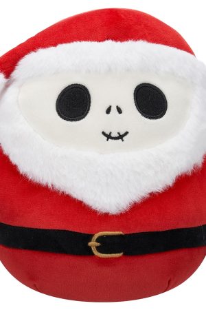 Squishmallows Original Disney 8-Inch Jack Skellington Santa Claus