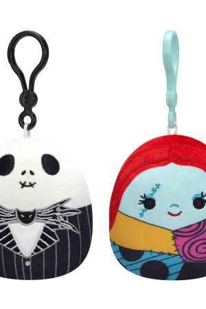 3.5-Inch Disney Jack Skellington and Sally Clip 2-Pack