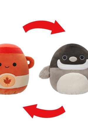8-Inch Jeremiah Maple Syrup and Gertrude Canadian Goose