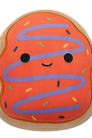 5-Inch Jay the Orange Frosted Donut with Purple Drizzle