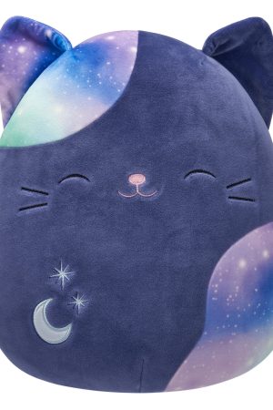 12-Inch Metta the Navy Blue Cat With Celestial Spots