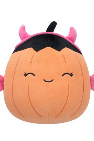 8-Inch Margie the Pastel Orange Pumpkin in Pink Devil Costume