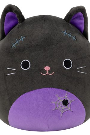 Autumn the Black Cat with Purple Belly