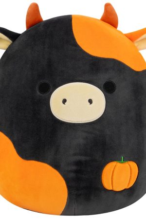 14-Inch Jefferson the Black and Orange Cow